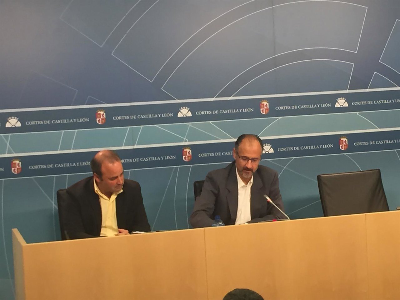 Luis Fuentes en las Cortes