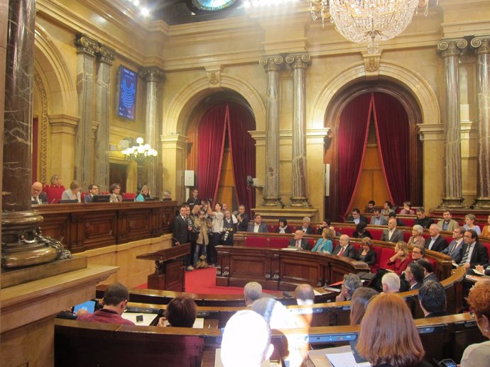 Pleno del Parlament de Catalunya