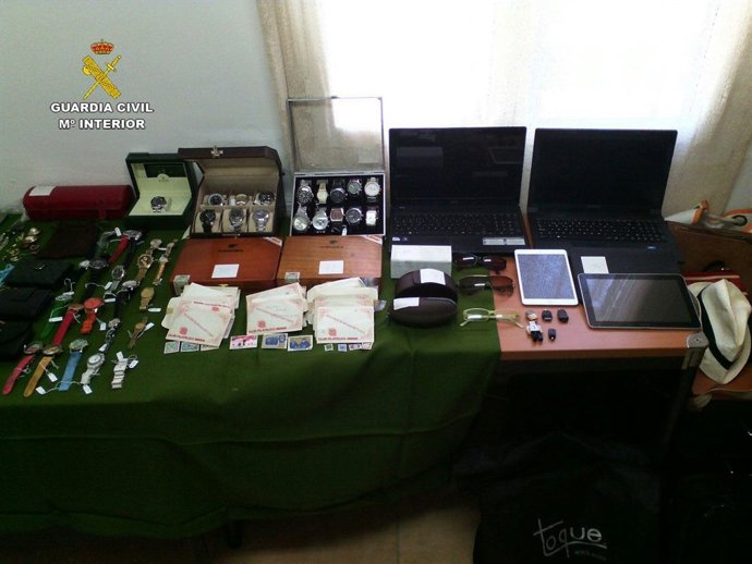 Joyas y objetos robados