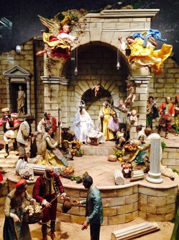 Belén en CentroCentro Cibeles.