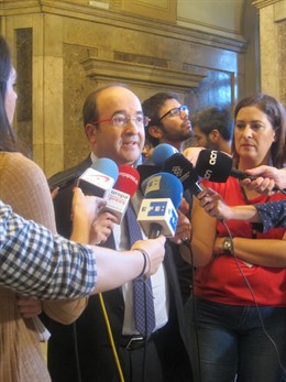 El primer secretario del PSC, Miquel Iceta