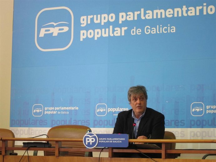 El portavoz del Grupo Parlamentario Popular, Pedro Puy