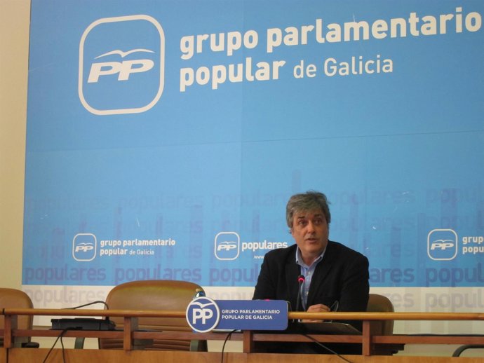 El portavoz del Grupo Parlamentario Popular, Pedro Puy