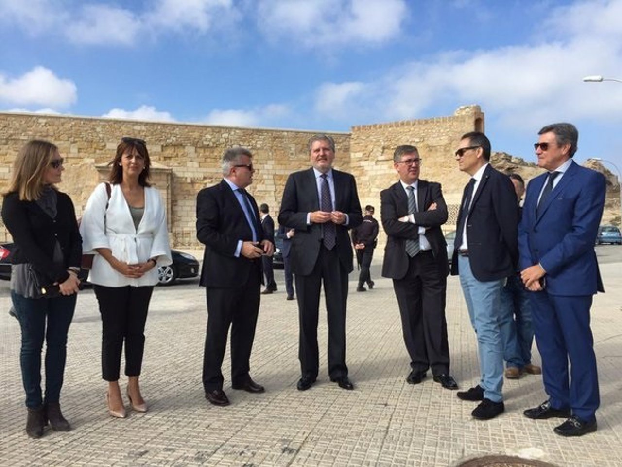 El ministro de Educación, Íñigo Méndez de Vigo, en Melilla