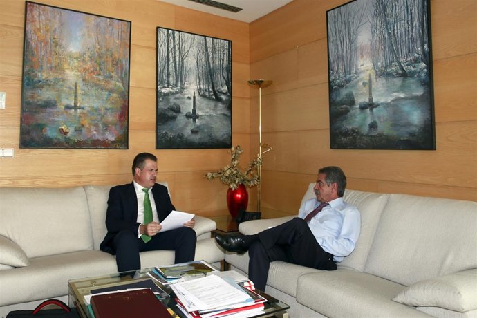 El presidente y el alcalde de Astillero