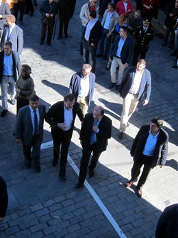 Rajoy y Herrera en Béjar (Salamanca)