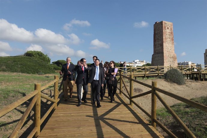 Dunas artola marbella bernal briones visita obras protección