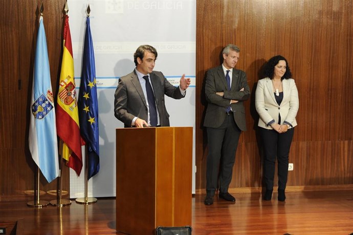 Toma de posesión de Diego Calvo en A Coruña.