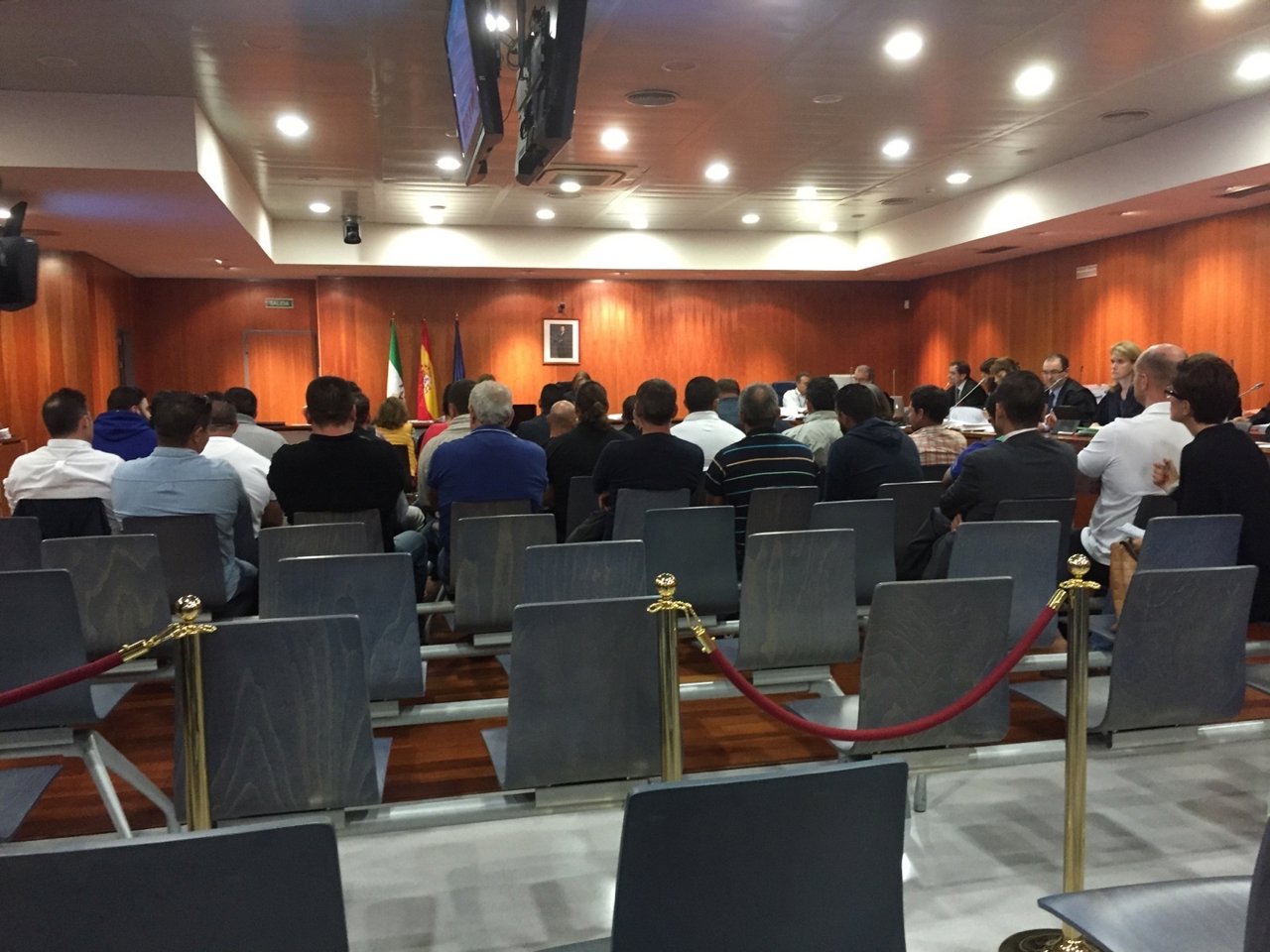 Juicio caso narcotráfico con agentes de EDOA acusados
