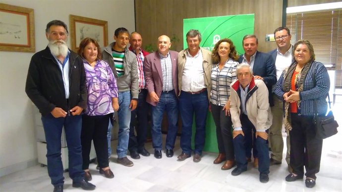 Reunión con ganaderos afectados por incendio de Quesada