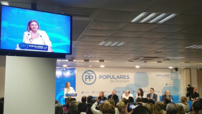 Cospedal, en Granada