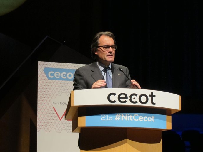 El pte. De la Generalitat, Artur Mas