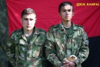 El ELN publica varias fotografías de los soldados secuestrados en Boyacá