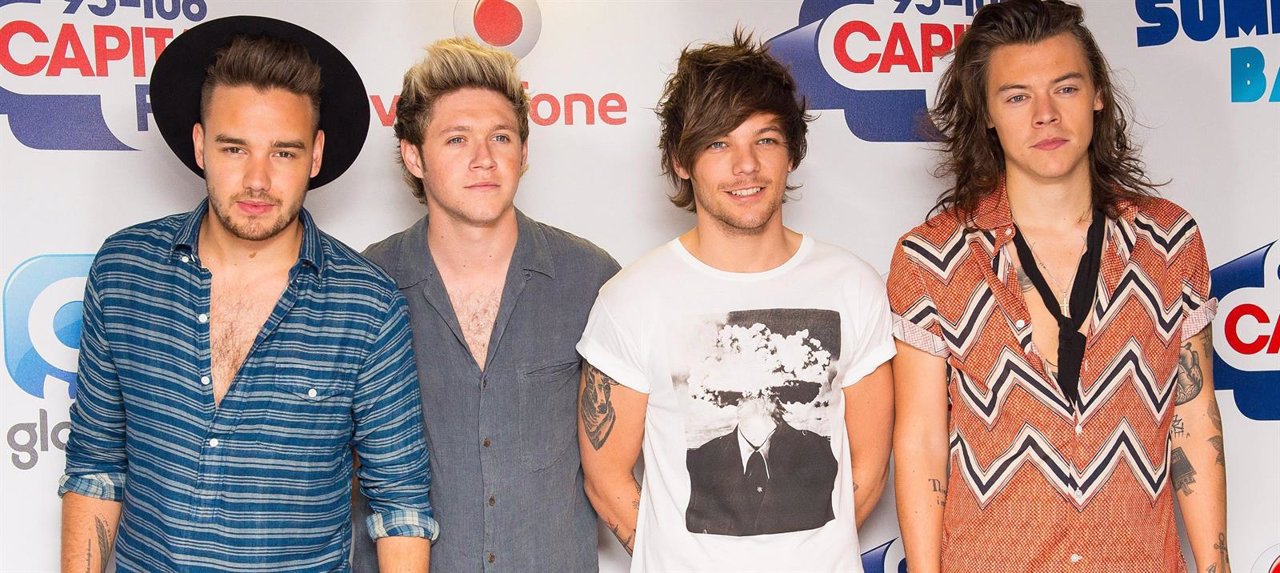 Liam Payne, Niall Horan, Louis  Tomlinson Y Harry Styles 