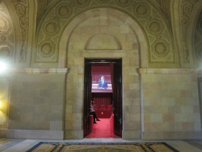 El candidato a la presidencia de la Generalitat, Artur Mas