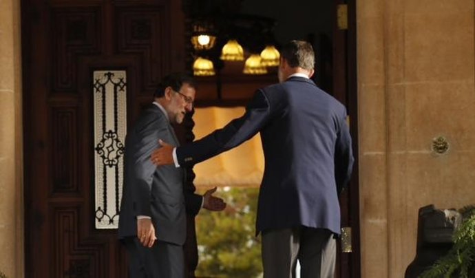 Felipe VI y Mariano Rajoy