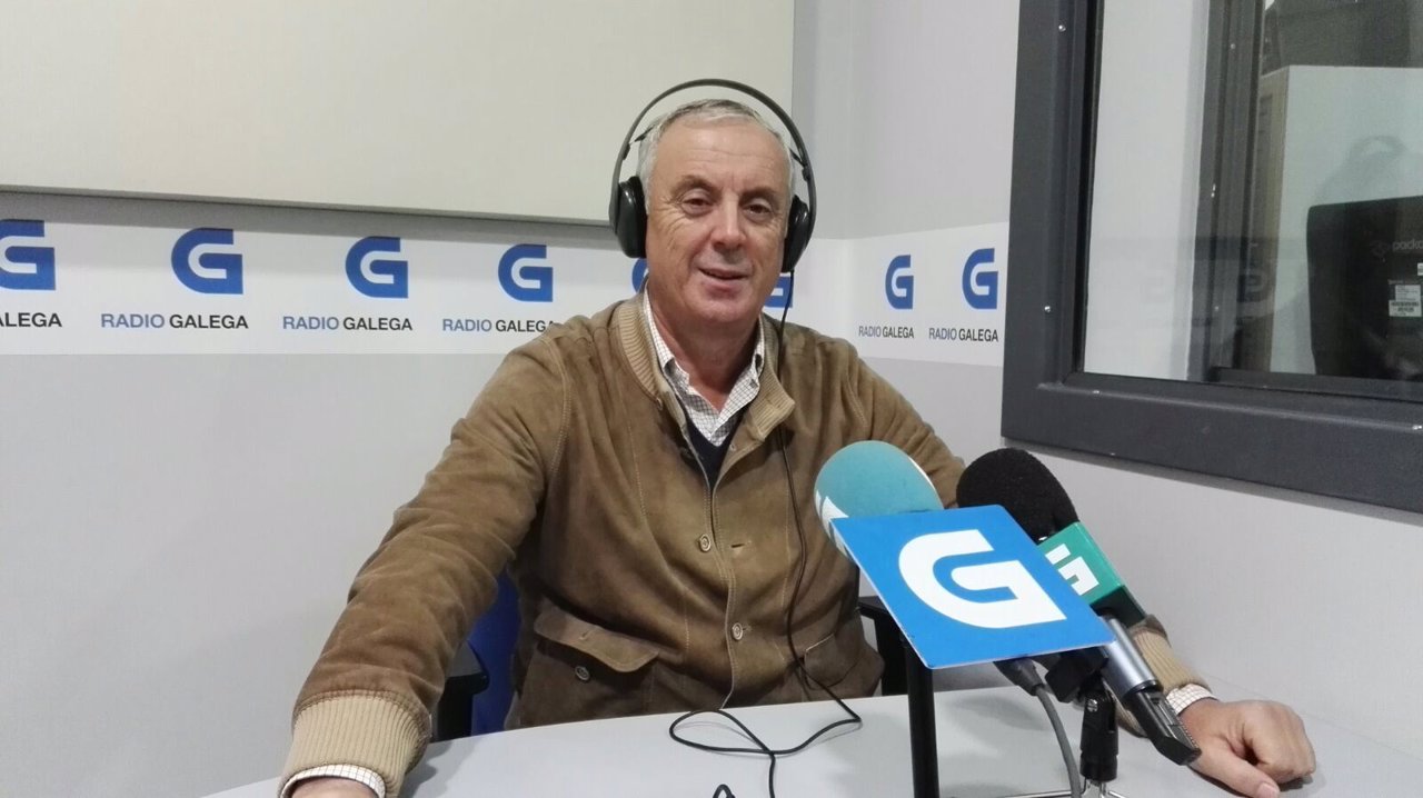 Pachi Vázquez entrevistado en la Radio Galega.