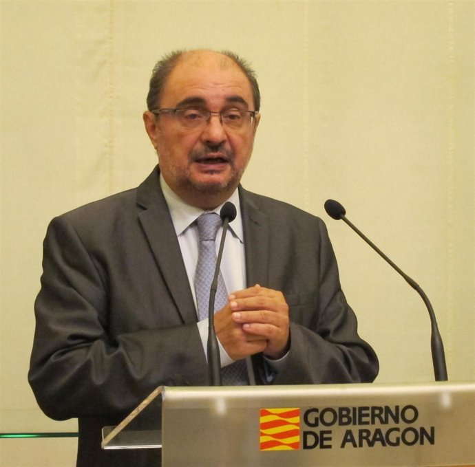 Javier Lambán, presidente de Aragón