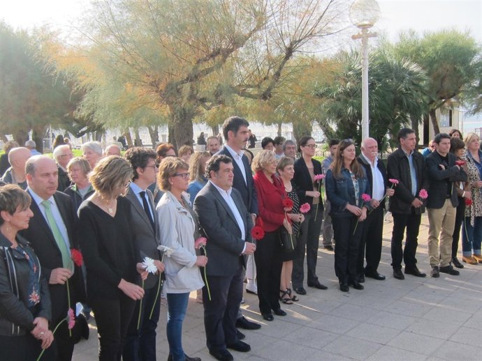 Acto del Día de la Memoria con presencia de Carmena.