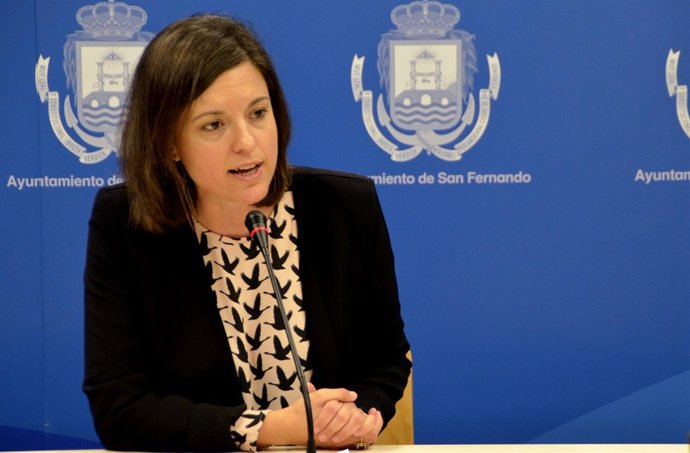 Patricia Cavada, alcaldesa de San Fernando (Cádiz)