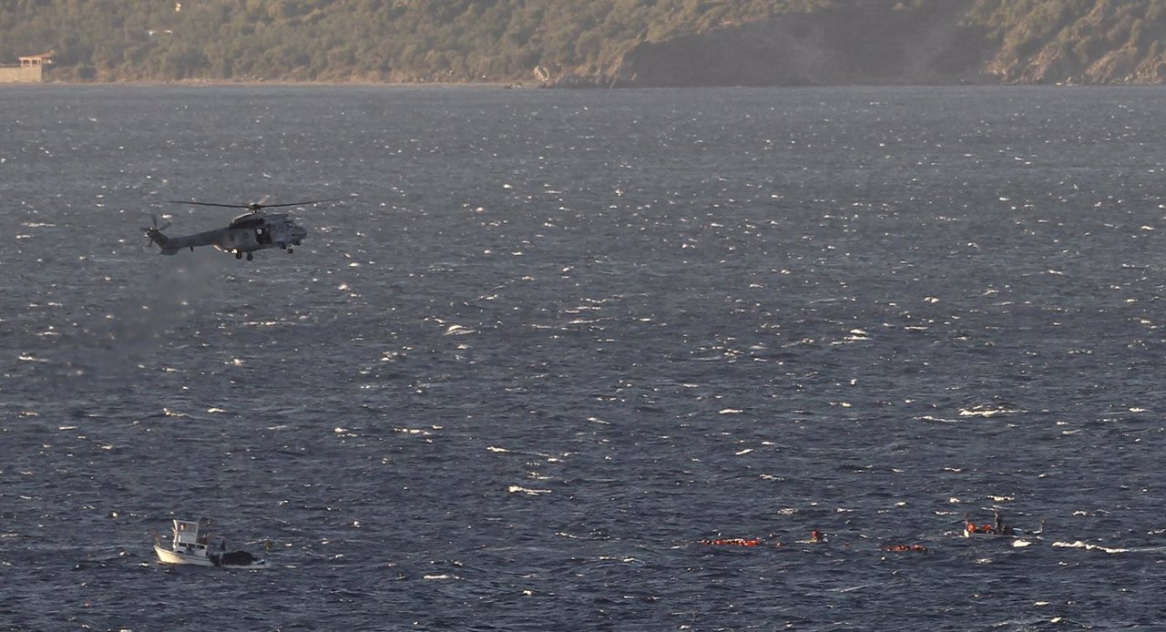 Despliegue en el mar Egeo por la llegada de refugiados