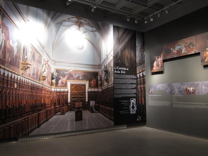 En la exposición se ha podido contemplar una reproducción de Aula Dei