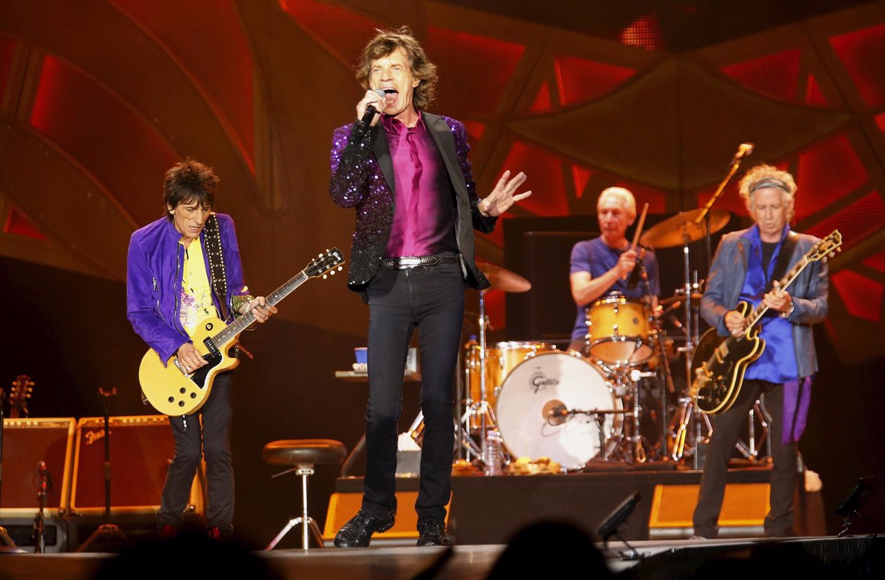 British veteran rockers The Rolling Stones open their North American 