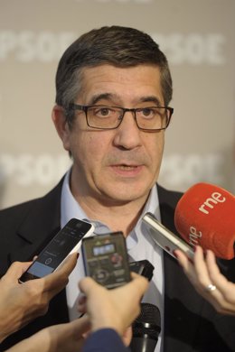 El secretario de Acción Política del PSOE, Patxi López