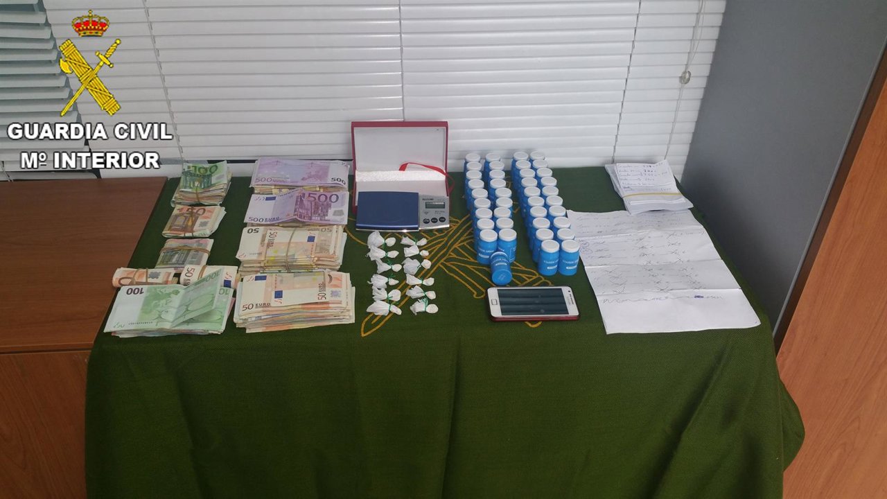 La Guardia Civil desmantela un punto de venta de droga