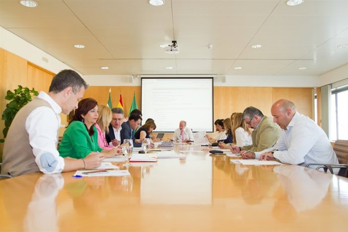 Reunión de la Diputación.