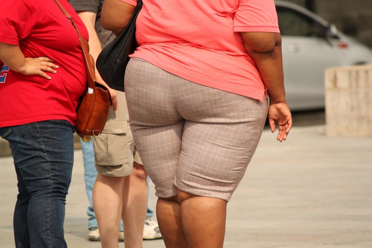 Mujer con obesidad