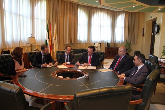 El momento de la firma