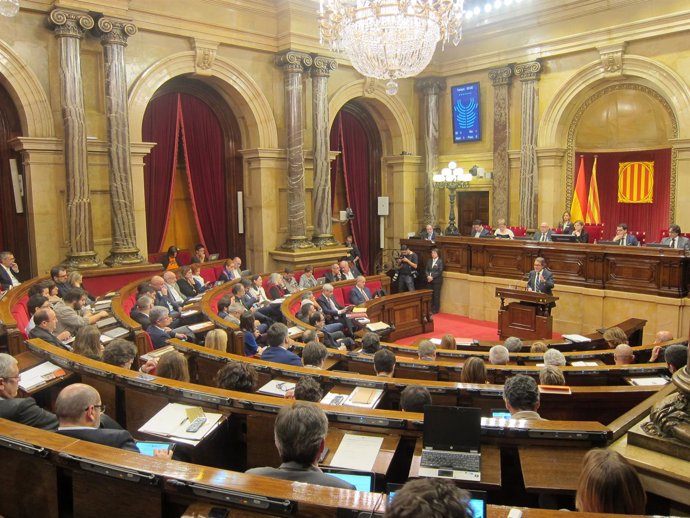 Artur Mas en el Parlament