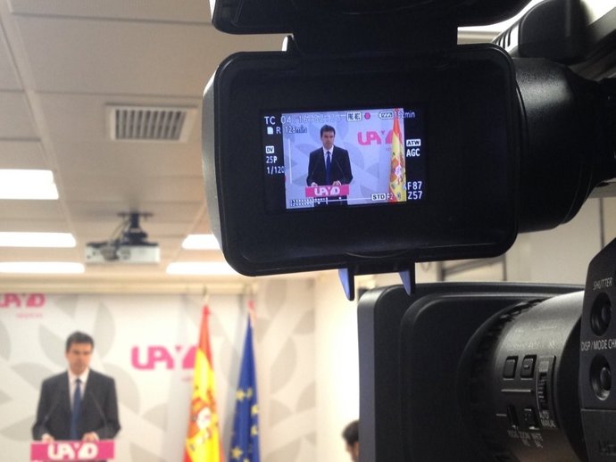 Andrés Herzog, portavoz nacional de UPyD 