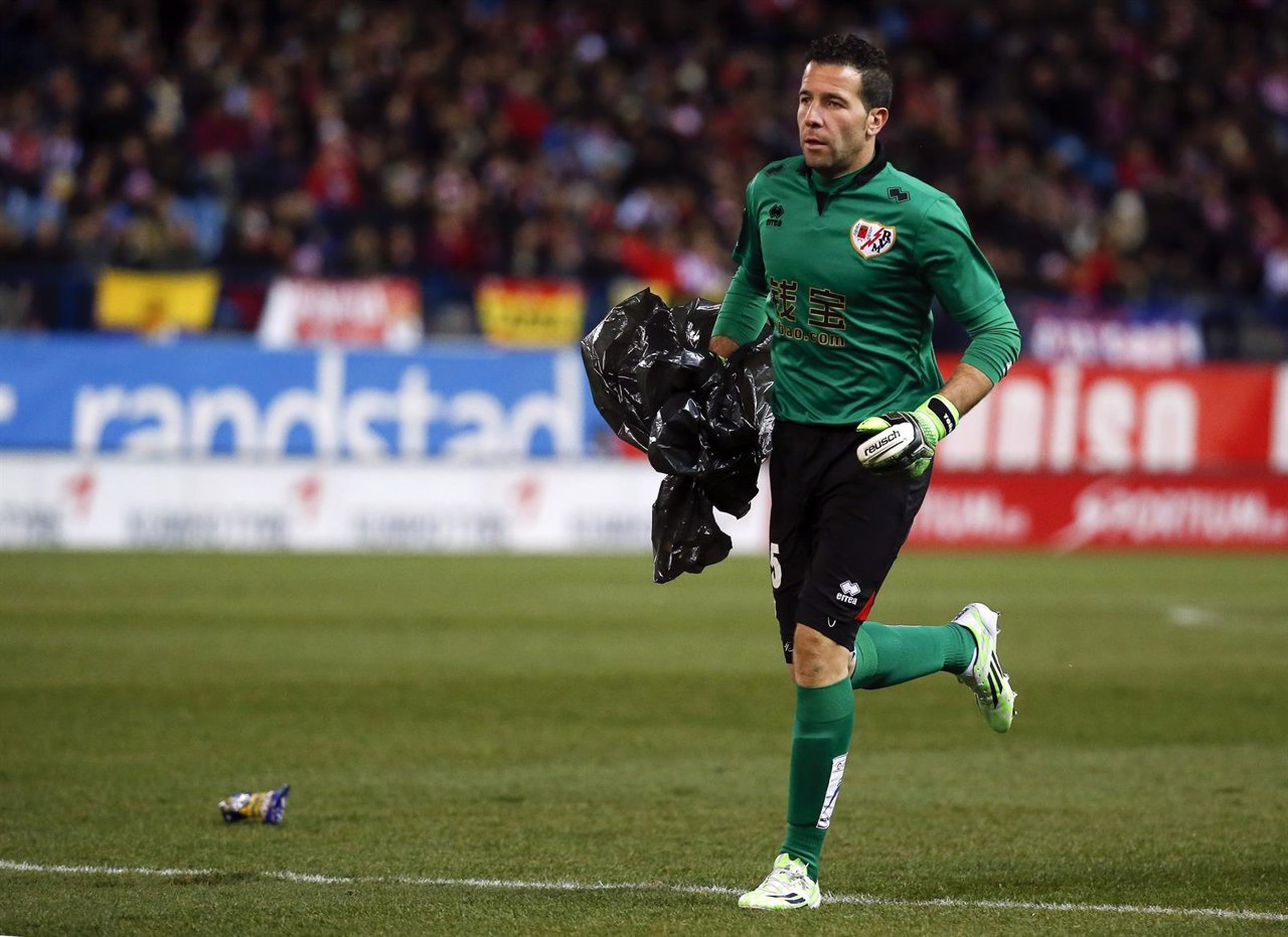 Toño Martínez, portero del Rayo Vallecano