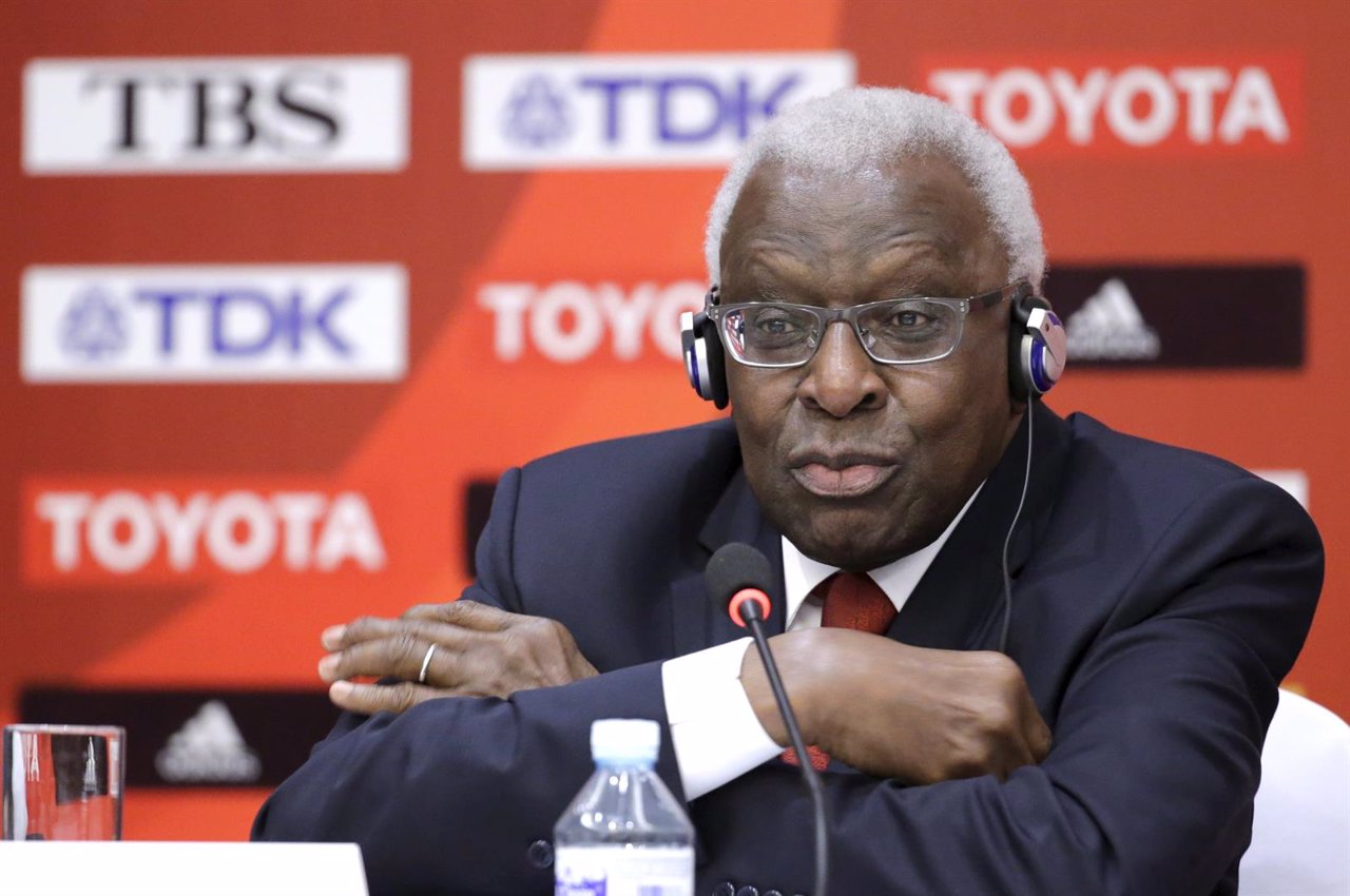 El ex presidente de la IAAF Lamine Diack