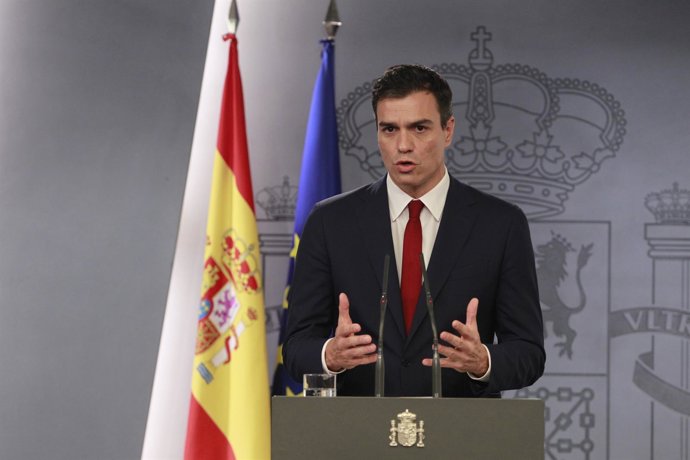 Pedro Sánchez en la Moncloa 