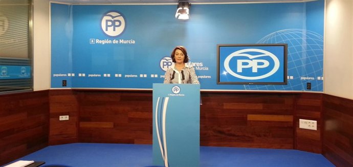 Severa González en rueda de prensa