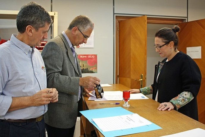 Registro de las candidaturas