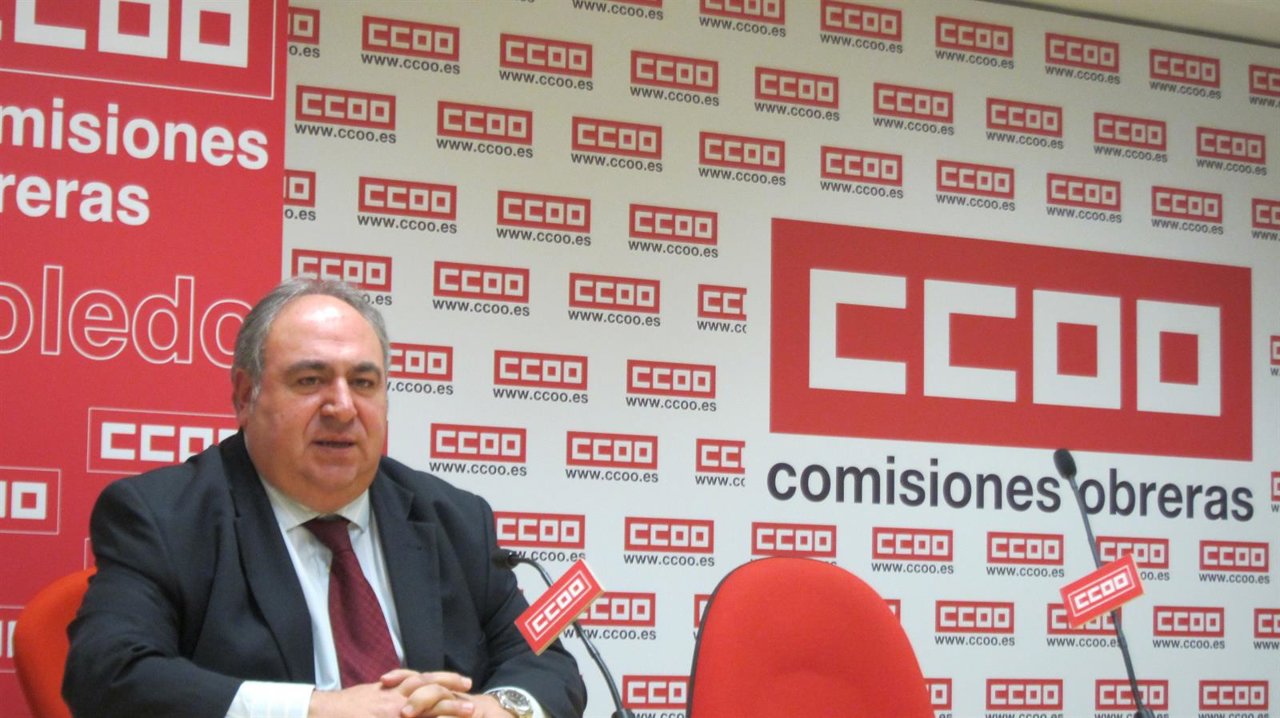 Tirado en la sede de CCOO