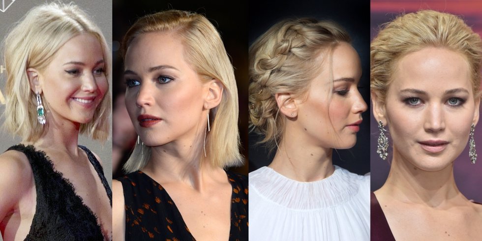 El pelo de Jennifer Lawrence: ¿suelto en media melena o recogido?