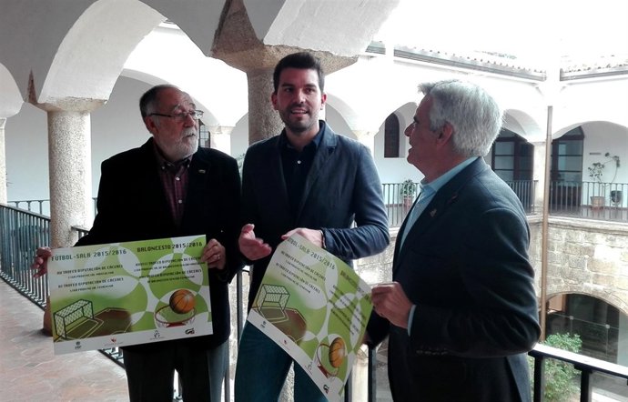 Presentación torneos de la Diputación de Cáceres