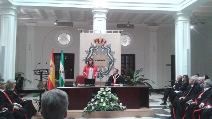 La presidenta de la Junta en el Consejo Consultivo de Andalucía
