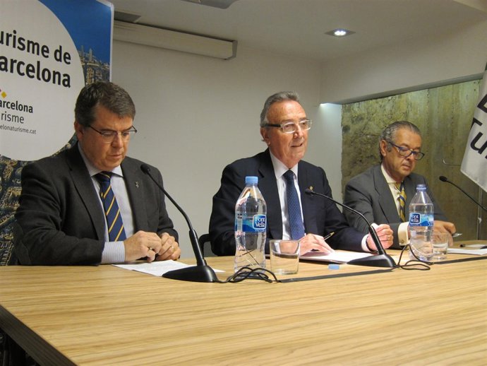 Ramon Riera, Joan Gaspart y Luis Conde