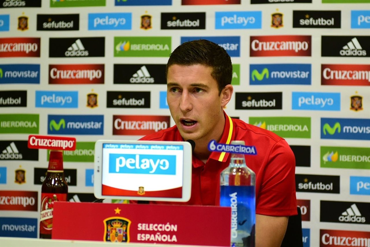 Oscar de Marcos en rueda de prensa