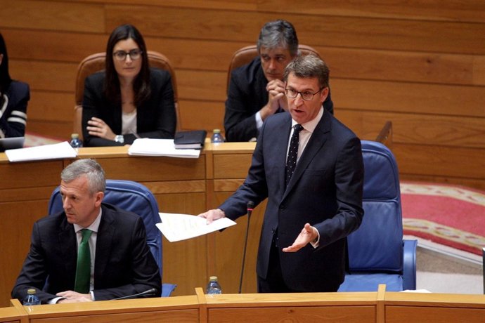 O presidente da Xunta, Alberto Núñez Feijóo, responderá as preguntas dos grupos 
