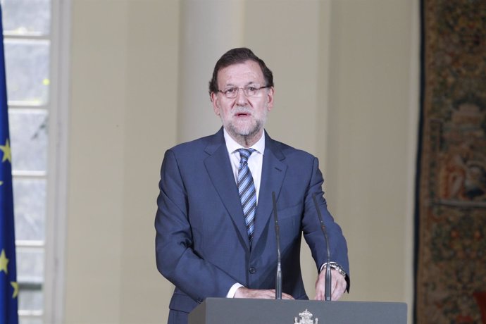 Mariano Rajoy en la Moncloa