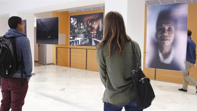 Exposición Violencia Manifiesta, en la Biblioteca de la UPO