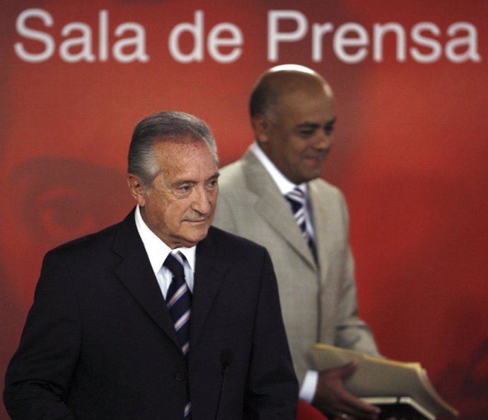 El vicepresidente de la FIFA Eugenio Figueredo 