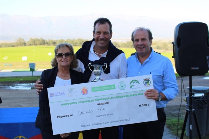 Santiago Luna, campeón de España de Profesionales